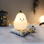 چراغ خواب سیلیکونی طرح گلابی