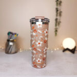 تراول ماگ دسته دار سطلی گل دار ۹۰۰ میلی لیتر سیتارایوری