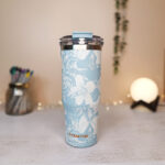 تراول ماگ دسته دار سطلی گل دار ۹۰۰ میلی لیتر سیتارایوری