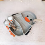 ظرف غذا سیلکونی ۴ تکه کودکانه