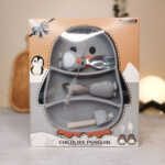 ظرف غذا سیلکونی ۴ تکه کودکانه