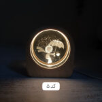 شب خواب چوبی لیزری ۶ سانتی متری